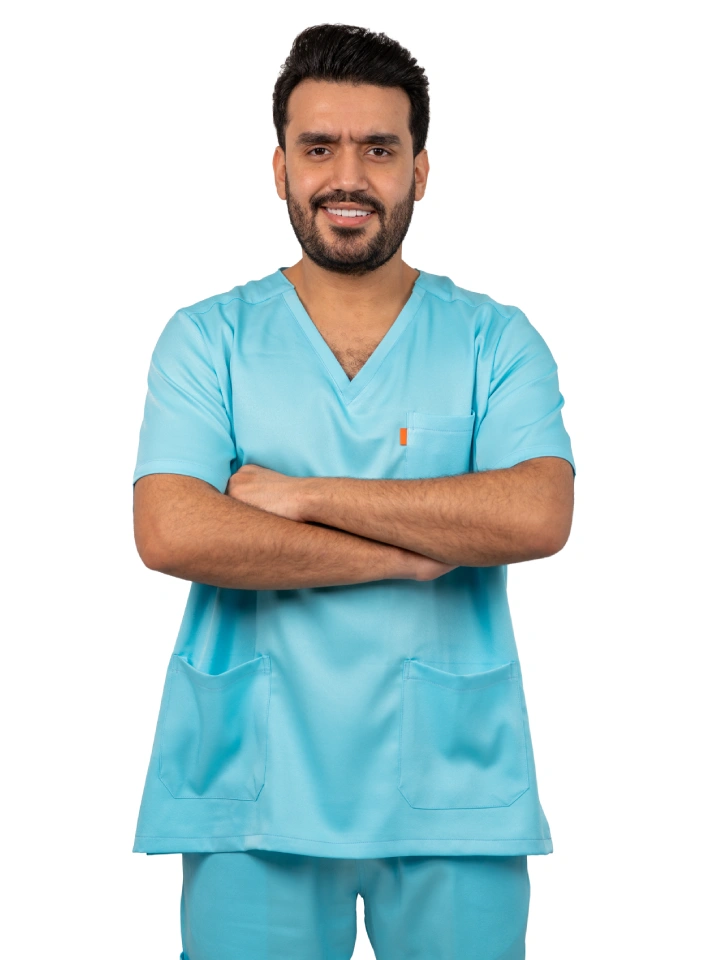 Basic Fit ® - Pyjama Unisex 6 poches Stretch