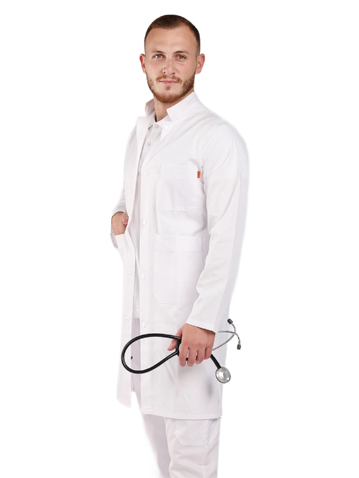 LabPro 5 ® - Blouse H Col Officier Anti-Acide